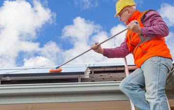 Common Edge soft wash roof cleaning